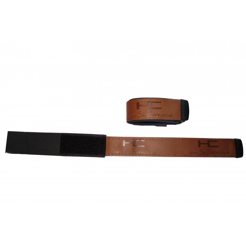 Leather look velcro ski ties / ski straps - SkiBarn