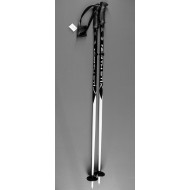 PAIR of Ultra Light Brand New Ski Poles - NORTH STIX- WHITE & BLACK - 105cm