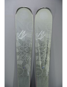 Carving /All Mountain- K2  LUVIT 76 -142cm  GOOD BEGINNER SKIS