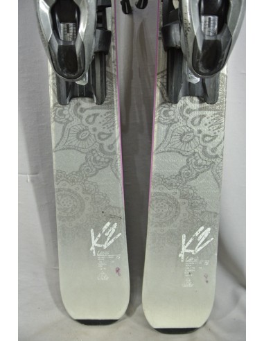 Carving /All Mountain- K2  LUVIT 76 -142cm  GOOD BEGINNER SKIS