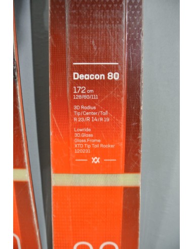 Carving / All Mountain - VOLKL DEACON 80 + Lowride XL 13 - 172cm