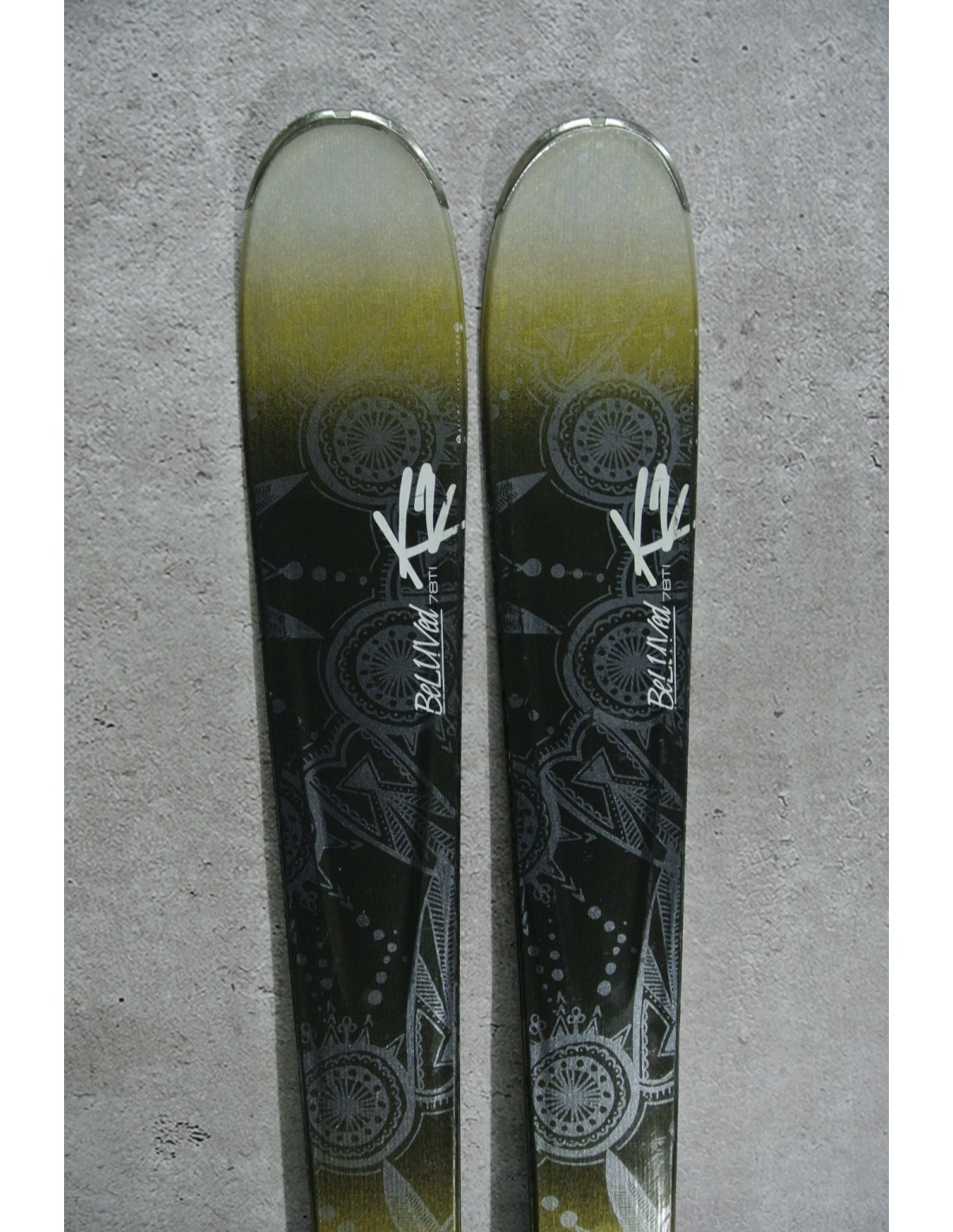 All Mountain - K2 BELUVED - 163cm LADIES SKIS
