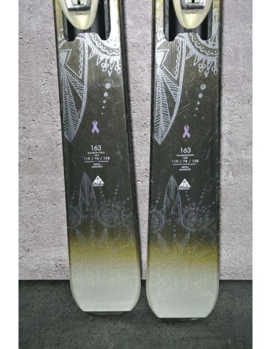 All Mountain - K2 BELUVED - 163cm LADIES SKIS