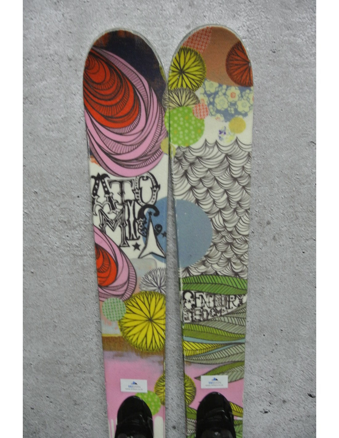 Freeride / All Mountain - ATOMIC CENTURY - 150cm !  COOL SKIS!