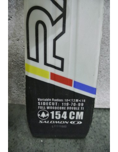 Carving / Race - SALOMON 24 HOURS RACE Ti POWERLINE -154cm