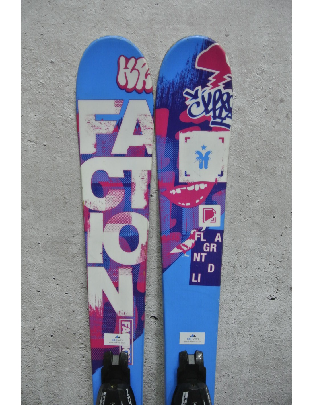 Freestyle / Twin-tip - FACTION DILLINGER JR - 135cm COOL YOUTH SKIS