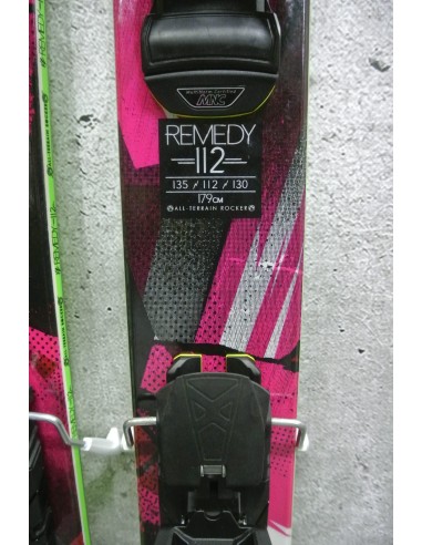 EX DISPLAY Freeride - K2 REMEDY 112 with SALOMON Warden bindings-179cm