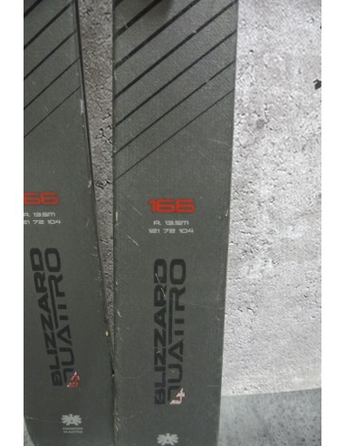 Race/Carving-BLIZZARD QUATTRO 7.2 CA -166cm 2020 - thin edges