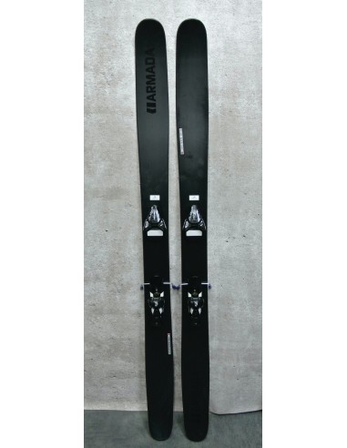 Armada JJ Tommy Hilfiger Limited Edition 185cm black freeride skis with Salomon STH 12 bindings